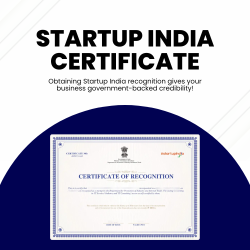 Startup India Certificate
